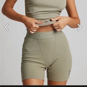 Comfrt Dusty Pine Ribbed Boxer Shorts